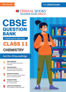 CBSE Question Bank Class 11 Chemistry, Chapterwise and Topicwise Solved Papers For 2025 Exams Oswaal Books and Learning Private Limited