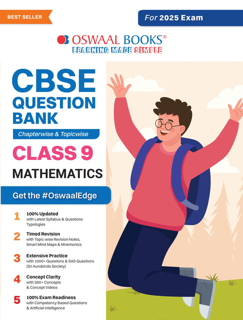 Buy CBSE Question Bank Class 9 | For Exams 2024-25 – Oswaal Books and ...