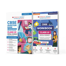 CBSE Question Bank + CBSE Workbook Class 10 Social Science (Set of 2 Books) Updated As Per NCF For Latest Exam Oswaal Books and Learning Private Limited