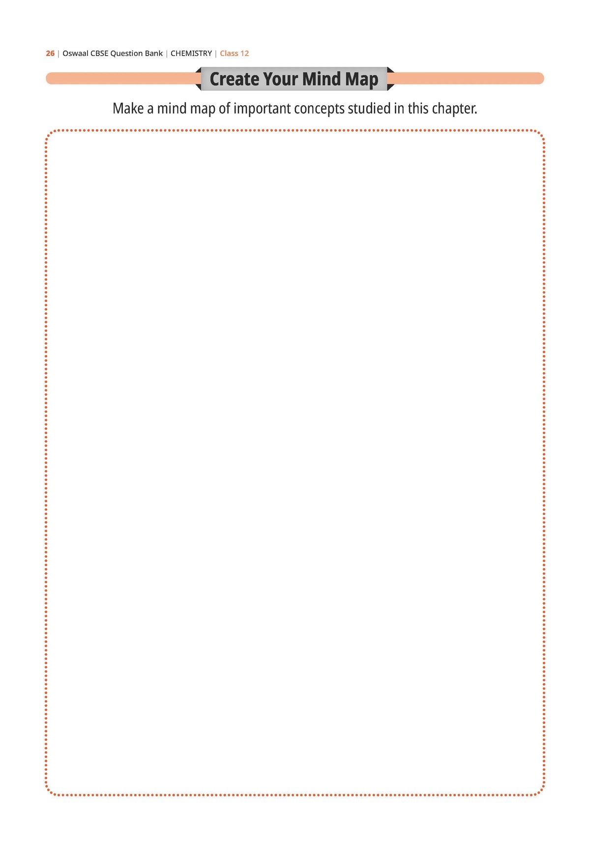 CBSE Question Bank for Class 12 Chemistry| Chapter-wise and Topic-wise: Solved Papers (2017-2026) | Includes 2026 Papers- fully solved | With oswaal.ai | For 2027 ExamÂ 