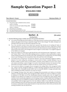 CBSE Sample Question Papers Accountancy, English Core, Business Studies & Economics Class 11 (Set of 4 Books) For 2025 Exam Oswaal Books and Learning Private Limited