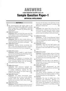 CBSE Sample Question Papers Class 10 Artificial Intelligence Book (For 2025 Exam) Oswaal Books and Learning Private Limited