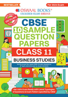 CBSE Sample Question Papers Class 11 Business Studies Book (For 2024 Exams ) | 2023-24