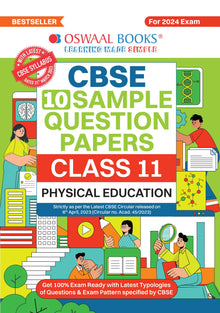 CBSE Sample Question Papers Class 11 Physical Education | For 2024 Exams