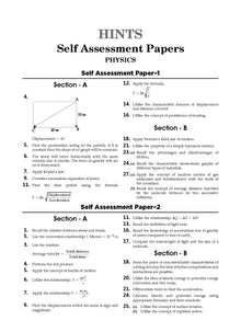 CBSE Sample Question Papers Class 11 Physics Book (For 2025 Exam) Oswaal Books