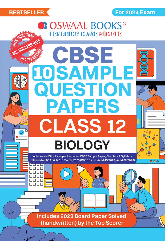 CBSE Sample Question Papers Class 12 Biology | For 2024 Board Exams