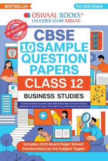 CBSE Sample Question Papers Class 12 Business Studies | For 2024 Board Exams
