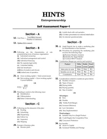 CBSE Sample Question Papers Class 12 Entrepreneurship (For 2025 Exam) Oswaal Books and Learning Private Limited