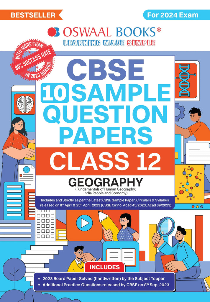 CBSE Sample Question Papers Class 12 Geography (For Board Exams 2024) – Oswaal Books and Learning Pvt Ltd