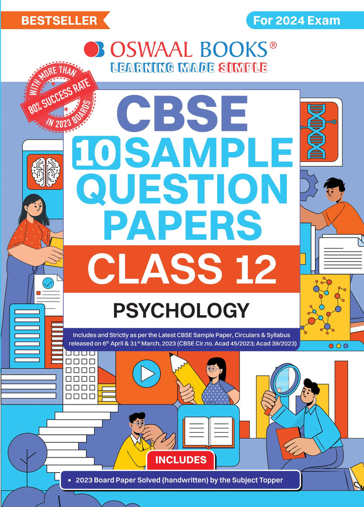 CBSE Sample Question Papers Class 12 Psychology | For 2024 Board Exams