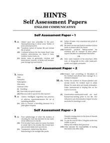 CBSE Sample Question Papers Class 9 English Communicative Book (For 2025 Exam) Oswaal Books and Learning Private Limited