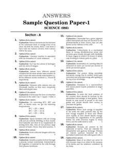 CBSE Sample Question Papers Class 9 Science Book (For 2025 Exam) Oswaal Books and Learning Private Limited