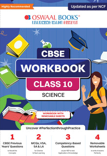 CBSE Workbook | Science | Class 10 | Updated As Per NCF | For Better Results | For 2024 Exam Oswaal Books and Learning Private Limited