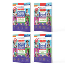 CBSE & NCERT One For All Class 10 | English | Science | Social Science & Mathematics Basic | With Topic Wise Notes (Set Of 4 Books) For 2025 Board Exam Oswaal Books and Learning Private Limited