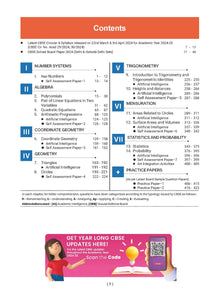 CBSE & NCERT One for All Class 10 Mathematics (Standard) | With Topic Wise Notes For 2025 Board Exam Oswaal Books and Learning Private Limited