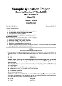 One for All Class 12 Accountancy | For CBSE Board Exam 2024