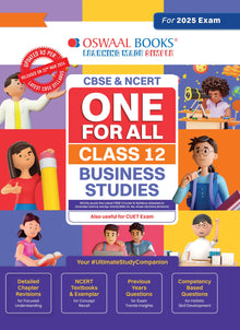 CBSE & NCERT One for All | Class 12 Business Studies For 2025 Board Exam Oswaal Books and Learning Private Limited