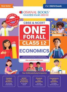 CBSE & NCERT One for All | Class 12 Economics For 2025 Board Exam Oswaal Books and Learning Private Limited