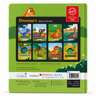 Lil Legends Padded Board Book for Kids | I am a Carnotaurus | Illustrated Dinosaur Book for Toddlers | Durable Early Learning Picture Book | Age 2-5 Years | Padded Cover Edition
