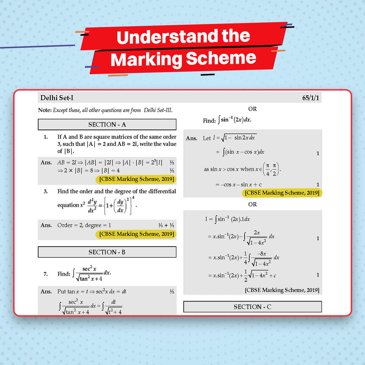 CBSE 10 Previous Years Papers Mathematics Class 12 | Year-wise (2017-2026) | Latest Syllabus April 2026 | NCERT & Competency-Based Questions | For 2027 Exam | Oswaal AI