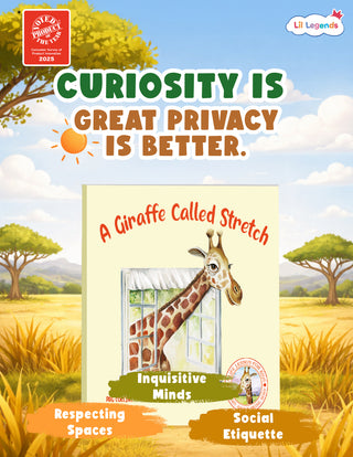 Austin Macauley, Lil legends, A Life Lessons for Kids, A Giraffe Called Stretch