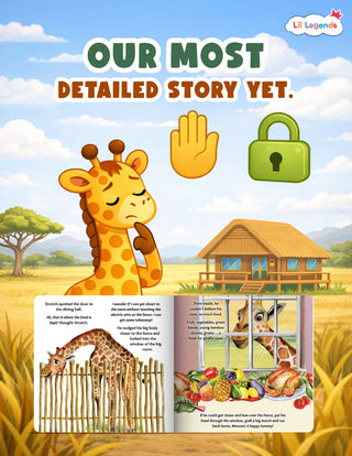 Austin Macauley, Lil legends, A Life Lessons for Kids, A Giraffe Called Stretch