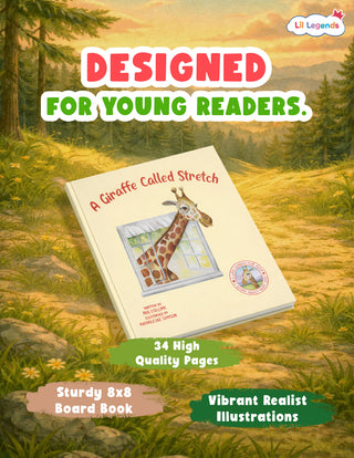 Austin Macauley, Lil legends, A Life Lessons for Kids, A Giraffe Called Stretch