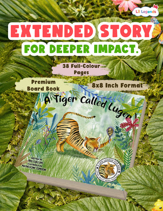 Austin Macauley, Lil legends, A Life Lessons for Kids, A Tiger Called Luger
