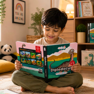 Lil Legends Padded Board Book for Kids | I am a Diplodocus | Illustrated Dinosaur Book for Toddlers | Durable Early Learning Picture Book | Age 2-5 Years | Padded Cover Edition