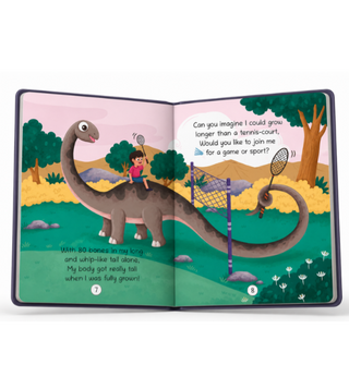 Lil Legends Padded Board Book for Kids | I am a Diplodocus | Illustrated Dinosaur Book for Toddlers | Durable Early Learning Picture Book | Age 2-5 Years | Padded Cover Edition