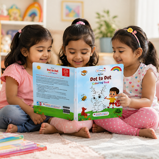 Lil Legends My First Dot to Dot Colouring Book for Kids | Connect the Dots, Colour and Fun Fact | Builds Number Skills, Counting and Focus | Fun Activity Workbook | For Nursery/LKG/UKG | Age 3+