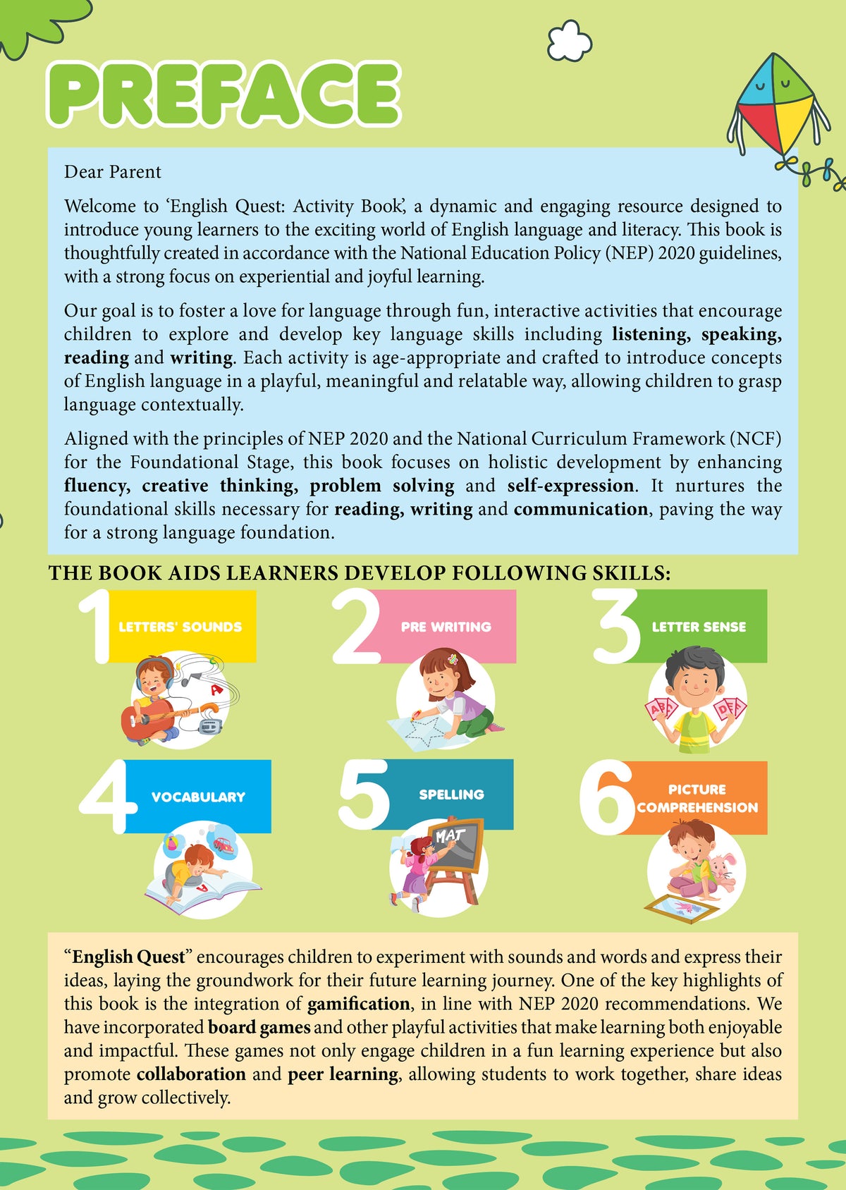 Lil Legends 250+Activities English Quest Activity Book - Oswaal Books