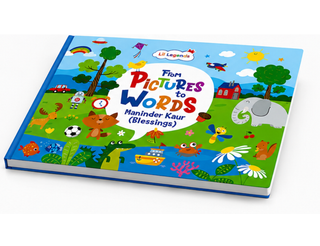 Lil Legends From Pictures to Words | Book for Kids | Language Learning | Builds Vocabulary, Visual Learning and Early Literacy Skills | Picture Book | Ages 3+ Years