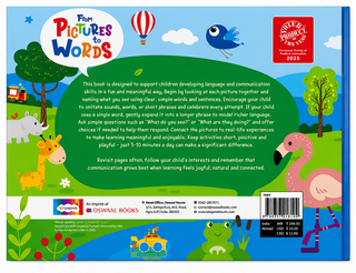 Lil Legends From Pictures to Words | Book for Kids | Language Learning | Builds Vocabulary, Visual Learning and Early Literacy Skills | Picture Book | Ages 3+ Years
