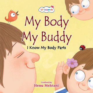 Oswaal Lil Legends My Body My Buddy Slipcase, Set of 6 Books | I Know My Body Parts - Eyes, Ears, Nose, Mouth, Hands, Feet | Early Learning Body Parts Books for Kids Age 0-8 Years