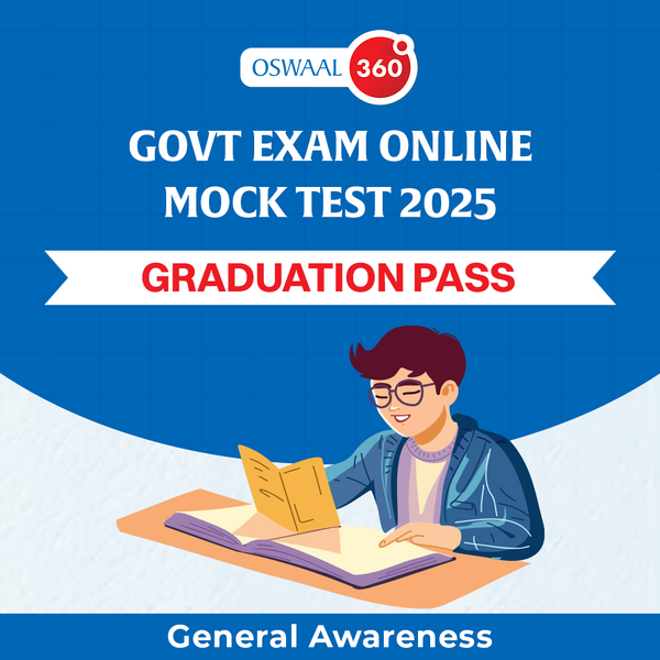 Govt Exam General Awareness Online Mock Test | Graduation Pass | For 2025 Exam