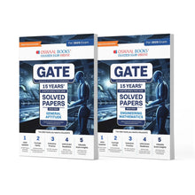 GATE Chapter-wise Topic-wise 15 Years' Solved Papers 2010 to 2024 (Set of 2 Books) General Aptitude & Engineering Mathematics For 2025 Exam Oswaal Books and Learning Private Limited
