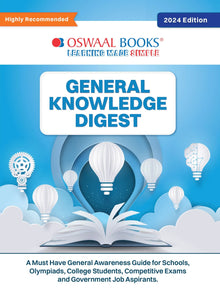 GK Digest, General Knowledge Book English Medium (Latest Edition) |  Covering All Competitive, Government & Entrance Exams | For School, College & Jobs Exams Oswaal Books and Learning Private Limited
