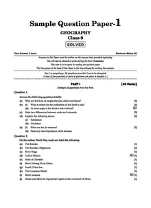 ICSE 10 Sample Question Papers Class 9 Geography | For 2024 Exams