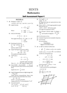 ICSE 10 Sample Question Papers Class 9 Mathematics For Board Exam 2024 (Based On The Latest CISCE/Oswaal ICSE Specimen Paper)