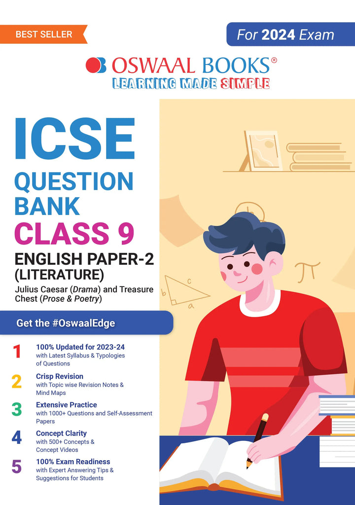 ICSE 10 Sample Question Papers Class 9 English Paper - 2 | For 2024 Exams
