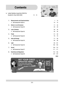 ICSE Question Bank Class 9 Physics Book (2024 Exam) 