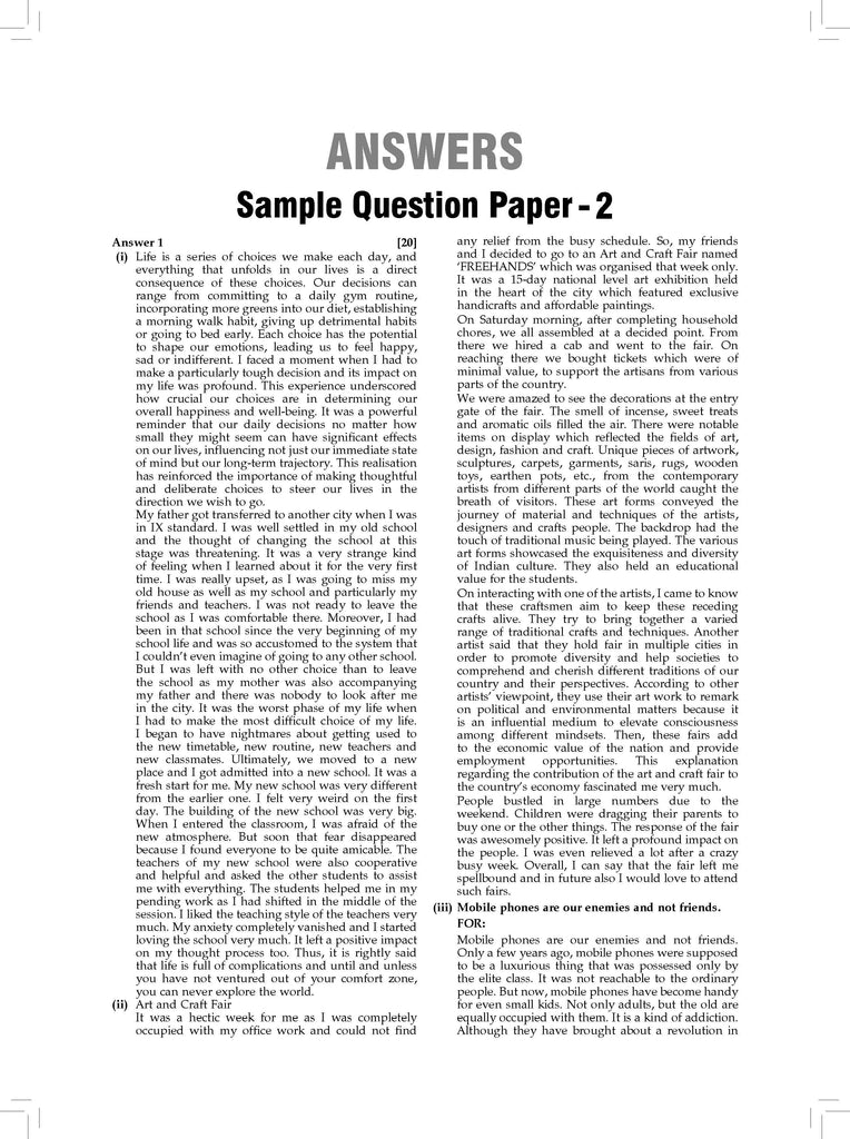 ISC 10 Sample Question Papers Class 12 (Set of 5 Books) Physics, Chemistry, Biology, English Paper 1 & 2 For 2025 Board Exam (Based On The Latest CISCE/ICSE Specimen Paper) Oswaal Books and Learning Private Limited