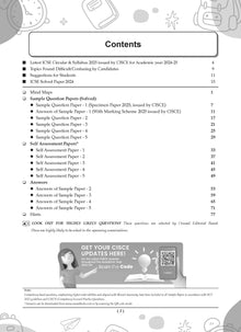 ICSE 10 Sample Question Papers Class 10 (Set of 6 Books) Physics, Chemistry, Biology, Maths, English Paper 1 & 2 For 2025 Board Exam (Based On The Latest CISCE/ICSE Specimen Paper) Oswaal Books and Learning Private Limited