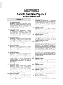 ICSE | 10 Sample Question Papers | Class 10 | Economics (For 2025 Exam) Oswaal Books and Learning Private Limited