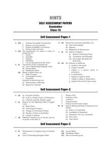 ICSE | 10 Sample Question Papers | Class 10 | Economics (For 2025 Exam) Oswaal Books and Learning Private Limited