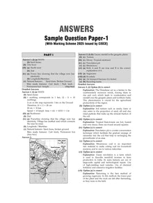 ICSE | 10 Sample Question Papers | Class 10 | Geography (For 2025 Exam) Oswaal Books