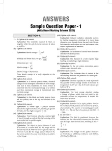 ICSE | 10 Sample Question Papers | Class 10 | Physics (For 2025 Exam) Oswaal Books and Learning Private Limited