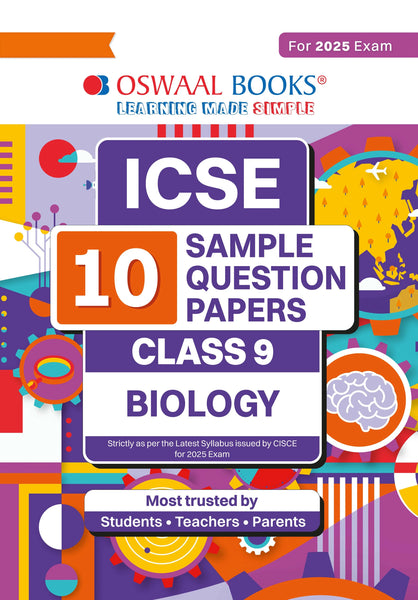 ICSE | 10 Sample Question Papers | Class 9 | Biology (For 2025 Exam)