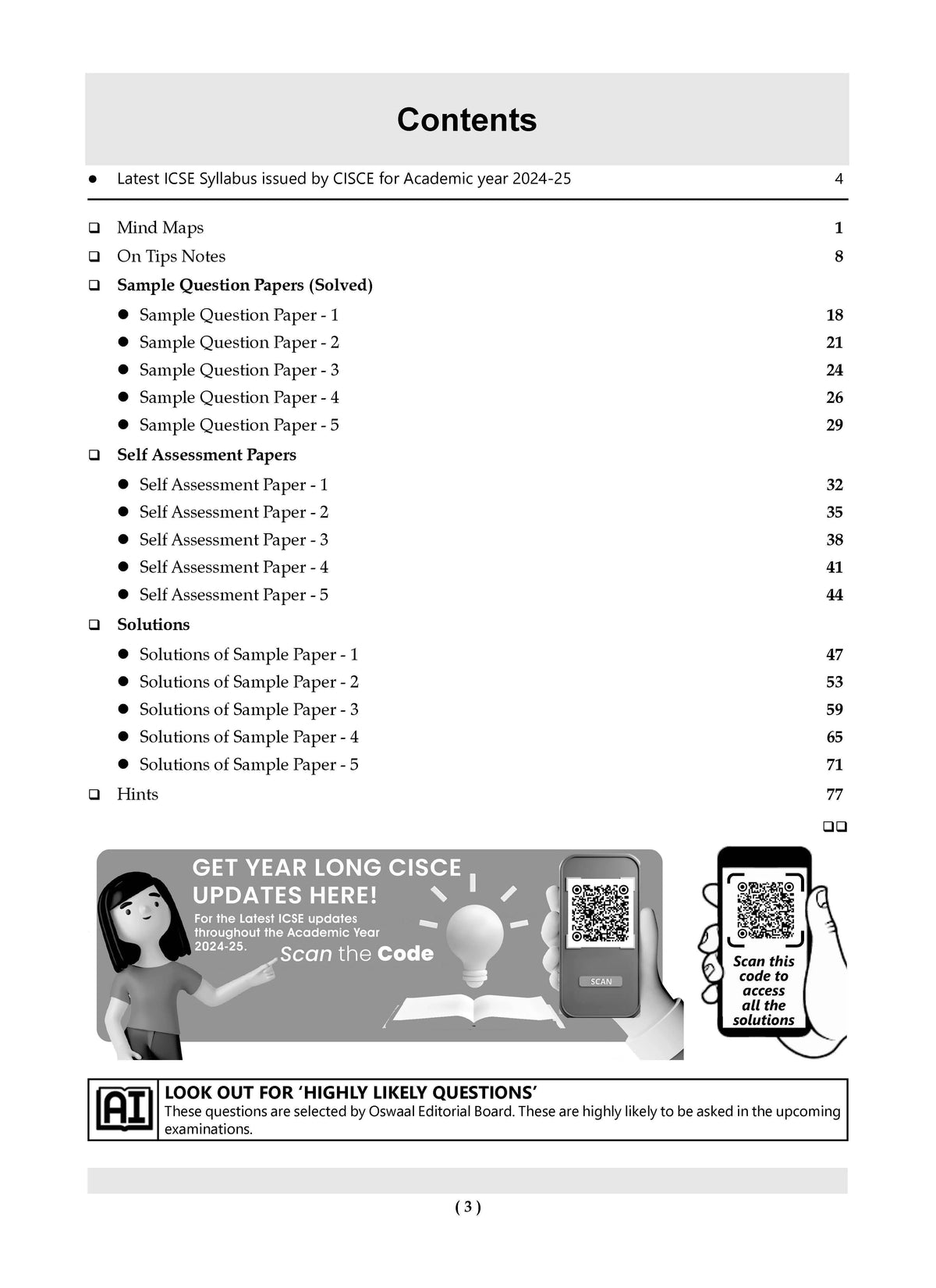 ICSE | 10 Sample Question Papers | Class 9 | Economics (For 2025 Exam) - Oswaal Books